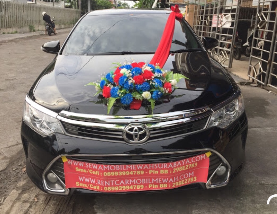sewa mobil pengantin all new camry surabaya
