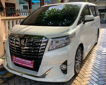 rental sewa mobil alphard putih cbu surabaya