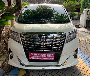 rental sewa mobil alphard putih cbu surabaya