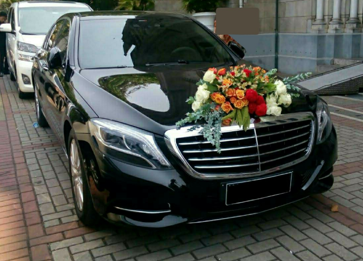 sewa mobil pengantin mercy s class surabaya