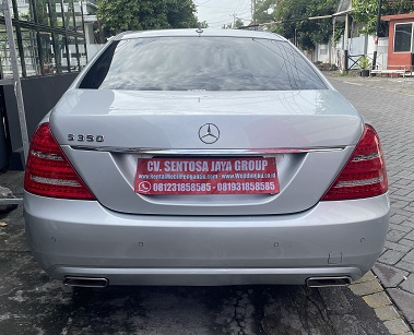 rental sewa mercedes benz s350 silver surabaya