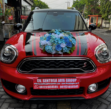sewa mobil pengantin mini cooper surabaya