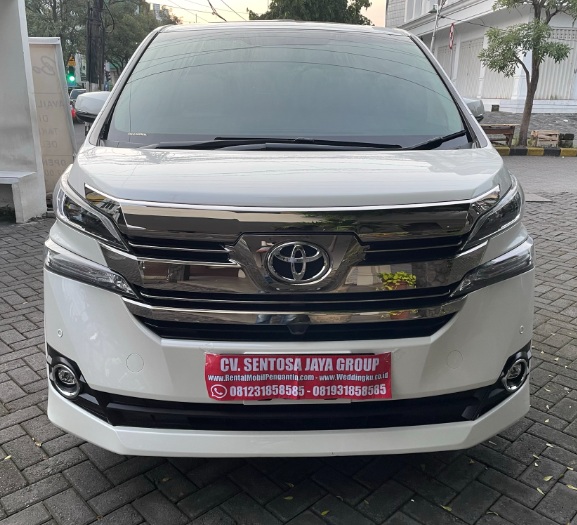 rental sewa mobil vellfire putih wedding cars surabaya