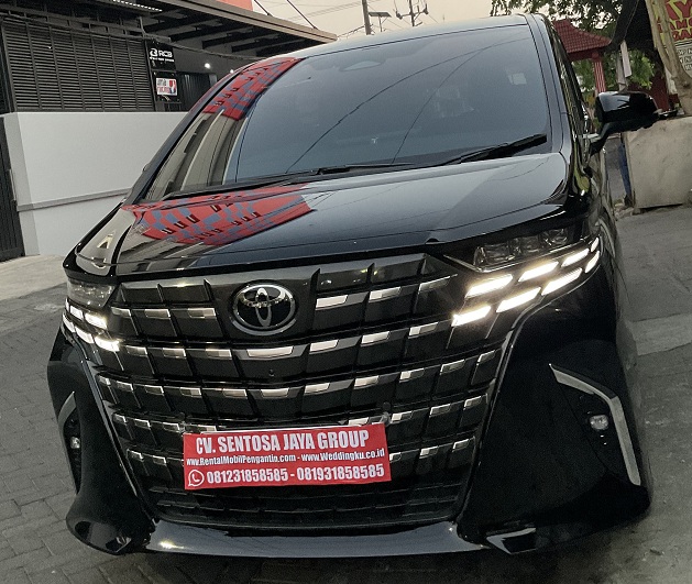 rental sewa alphard baru surabaya