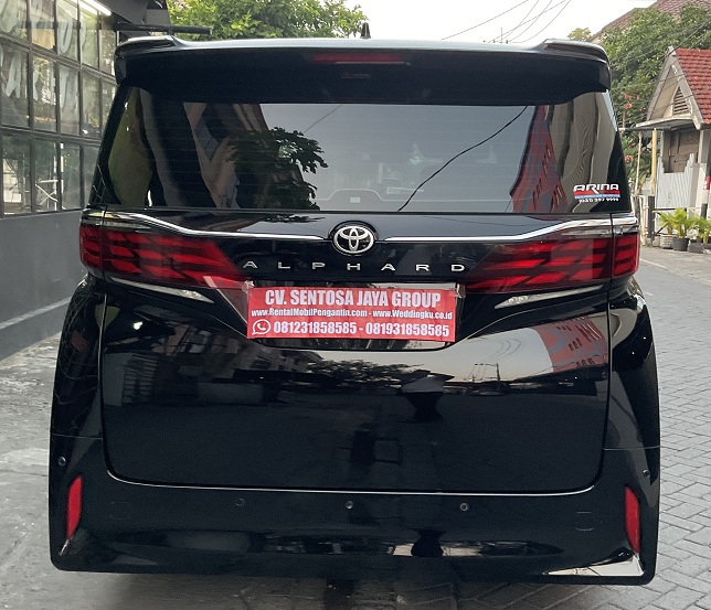 rental sewa alphard putih surabaya